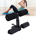 Miniatyrbillede 6 af 8: Sit Up Device Ergonomisk design Stor støtte abdominal træningsenhed med sugekop Sort