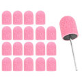 Pikkukuva 4 / 8: Nail Art Cap Kiillotus Set (16 x 25mm) Vaaleanpunainen