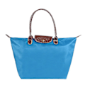 Miniatyrbilde 2 av 5: Stor Nylon Le Pliage Tote Bag for kvinner, Medium Blå