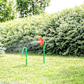 Miniatyrbillede 5 af 5: 1 Haveblomst sprinklerslangesæt - 6 meter, 360 graders dækning, rød