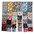 Miniatyrbild 2 av 8: 36 st Jelly Roll Tyg Rik Färg Bred Applikation Mjuk Ren Bomull Quiltning Tyg för Kläder Duk DIY
