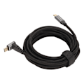 Miniatyrbild 2 av 8: 90 graders USB C-kabel 4K 60Hz stödjer PD100W Typ C 3.1 Gen2 Full Function USB C snabbladdningskabel för Steam Deck 300cm/118.1in
