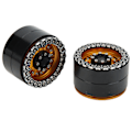 Miniatyrbilde 7 av 8: 2 stk RC aluminiumslegering 2,2 tommers Beadlock hjulnavsett for Axial SCX10 1/10 RC Crawler bil