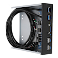 Miniatyrbillede 6 af 8: USB 3.0 + USB 2.0 19PIN HD Audio Extension Frontpanel