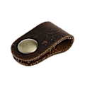 Miniatyrbillede 5 af 5: Kunstlæder Kabel Organizer Clip Wrap Spole Øretelefon Ledningsopruller Værktøj