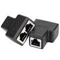 Miniatyrbilde 2 av 8: 2 stk RJ45 Ethernet-splittere 1 til 2-veis Ethernet-svitsjer for ruter TV-boks Videokamera datamaskin