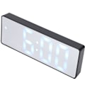 Miniatyrbillede 6 af 8: Innovativt elektronisk LED-vækkeur med spejl til skrivebord til hjemmet og soveværelset