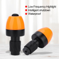 Miniatyrbilde 7 av 8: 1-par sykkelhåndtak ende LED-lys Plugg Blinklys Sikkerhetsvarsellampe