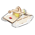 Miniatyrbillede 1 af 8: DIY Saml Elektrisk Tank Model Børn Videnskab Eksperiment Kits Læringslegetøj