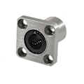 Pikkukuva 1 / 3: Laipatut pitkät lineaarilaakeriholkit 12mm x 21mm x 30mm