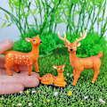 Miniatyrbilde 2 av 5: Miniatyrtilbehør for hagefigurer, mikrolandskap, plantepotter og håndlaget bonsai-dekor 3 stk