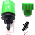 Miniatyrbillede 2 af 5: Mixerhane Snap-on Slangekobling Køkkenhave Vandingshane Slange Snap Kobling Adapter Værktøj, Hanekobling til Slange Universel Hanekobling