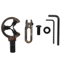 Miniatyrbild 1 av 8: Arrow Rest Compound Bågbågskytte Brush Capture Pilstöd för utomhusjakttillbehör