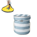 Miniatyrbilde 5 av 8: Oppbevaringskurv for leker til barn, lekematte, oppbevaringspose for leker til barn, organisatorpose for gutter og jenter, stripet, stor