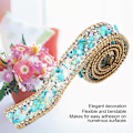 Pikkukuva 7 / 8: 100*2cm tekojalokivinauha Sparkle Small Diamond Wrap Roll -koristelu (#02)
