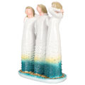 Miniatyrbillede 6 af 8: 3 Kvinder Statue Harpiks Håndlavet Dekorativ Ornament Søstre Venner Figur til Home Desktop