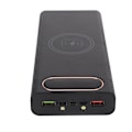Pikkukuva 4 / 8: 8x21700 case power Pikalataus 22,5 W DIY Power Bank Box 15 W langaton lataus 21700 akkukotelo musta