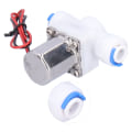 Miniatyrbillede 2 af 8: 1/4in magnetventil Drikkevand Quick Connector Bistabilt Puls Hydraulisk Udstyr DC4.5V