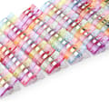 100 st klämma tänger DIY 2.7*1.0*1.5cm plast sömnad för bindning patchwork virkning hantverk olika färger