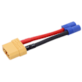 Pikkukuva 6 / 8: XT90 naar EC3 mannelijke connector 12AWG Professionele XT90 connector herbruikbaar sterke compatibiliteit EC3 verbindingslijn