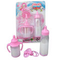 Miniatyrbilde 1 av 7: 2PCS Magiske Flasker Simulering Flaske Leke Plast Dukke Flasker for Barn
