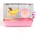 Miniatyrbillede 5 af 5: Hængende Hamsterhus 2 Dele Hamsterseng Bananmønster Varm Aftagelig Hus Marsvine Seng Vaskbar
