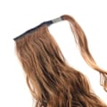 Miniatyrbilde 7 av 8: Wave Hair Extension Clip Lang krøllet justerbar krok og løkke kvinner parykk forlengelse hestehale 4/30