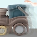 Miniatyrbilde 3 av 5: Barneleker for stranden, fargerike barnebiler, sandleker for stranden, innendørs og utendørs lek, sandleker med nettingpose, sommerleker for småbarn Zekai B