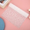 Miniatyrbillede 7 af 8: Rhinestone Mesh Ribbon Wrap Fødselsdag Bryllup Fest DIY Dekor Tøj Tilbehør Transparent Hvid