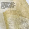 Miniatyrbild 5 av 5: Guld återanvändbar dekorativ bordslöpare - elegant 30 cm bordsdekoration för fester och fester