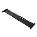 Pikkukuva 5 / 8: PCIE 4.0 X16 Erittäin joustava 180 asteen suuri nopeus GPU-laajennuskortin nousukaapeli RX6900XT RX6800XT RTX3090ti Musta 35cm/13.78in
