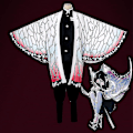 Pikkukuva 1 / 3: Anime Demon Slayer Tanjirou Nezuko Cosplay-asusetti lapsille - Kochou Shinobu - Ikä 5-6