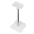 Miniatyrbild 7 av 8: Headsethållare TPU-bricka Anti-slip Robust bas Lättvikt Enkelt bordsställ för hörlurar Headsetställ Vit