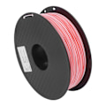 Miniatyrbillede 5 af 8: 3D-printer filament 1,75 mm rød hvid dobbelt farve filament PLA filament forbrugsmateriale til model DIY