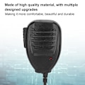 Pikkukuva 7 / 8: UV-9R Iskunkestävä ABS-muovi vedenpitävä walkie-talkie-käsimikrofoni radiokäsimikrofoni