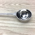 Miniatyrbilde 4 av 5: Måleskje i rustfritt stål - For kaffe, protein, pulver, krydder - 10 g (sølv)