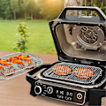 Miniatyrbild 4 av 5: Grillgaller i rostfritt stål kompatibelt med Woodfire OG701 OG751 utomhusgrill och rökgrilltillbehör 1 st