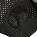 Miniatyrbillede 7 af 8: 2 stk. Halvfinger Sports Handske Polyester Slidstærk Anti-Slip Kort Finger Handske til Cykling Ridning Excising Sort M