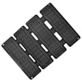 Miniatyrbillede 6 af 8: 13W 5V ETFE Foldbar Solcellepanel Oplader Dobbelt USB Udgang Telefon Powerbank Solcelle Opladningspakke 4 Fold Sort
