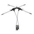Miniatyrbilde 1 av 5: 900Mhz 2.4Ghz RX Mottaker ELRS RX Gemini Mottaker 120MMx2