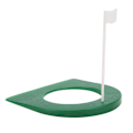 Miniatyrbild 8 av 8: Golfträningsputtningskopp i plast med avtagbar flagga inomhusträningshjälpmedel