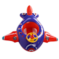 Miniatyrbillede 7 af 8: Flyvemaskine Baby Svømme Float Spædbarn Oppustelig Flyvemaskine Float Børn Svømme Float Båd
