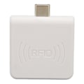 Miniatyrbild 1 av 8: RFID ID Mobiltelefon Kortläsare Typ C Gränssnitt 125Khz Bärbar Smart Card Reader Vit