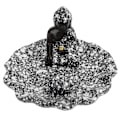 Miniatyrbild 7 av 8: Sydostasiatisk Buddha-statyett i harts, prydnadssak, konstverk för heminredning