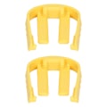 Miniatyrbillede 2 af 8: 2 stk bilvaskemaskine lynkobling Spænde bilvasker C Clip erstatningsdel til Karcher K2 K3 K7 Gul