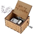Miniatyrbilde 1 av 5: Musikkboks i tre, egnet for datter, sønn, kone, far, venn, bursdag/jul/Valentinsdag, beste gave til barn