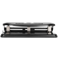 Miniatyrbillede 8 af 8: 3 huller Justerbar desktop hulmaskine Manuel hulmaskine Kontorartikler 9633