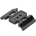 Miniatyrbillede 5 af 8: 313mm Akselafstand Gearkasse Chassis Ramme Opgradering Tilbehør til 1/10 RC Bil ModelSort