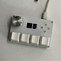 Miniatyrbild 3 av 5: 4 Key Mini O3C++ OSU Anpassat Gaming Tangentbord Magnetisk Rosa Switch Tangentbord Ratt Skärm Kopiera Genväg