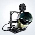 Miniatyrbillede 5 af 5: 4 stk. justerbare 3D-printer End 3 Pro glasklips 3D-printer varme seng klips kompatible med CR10